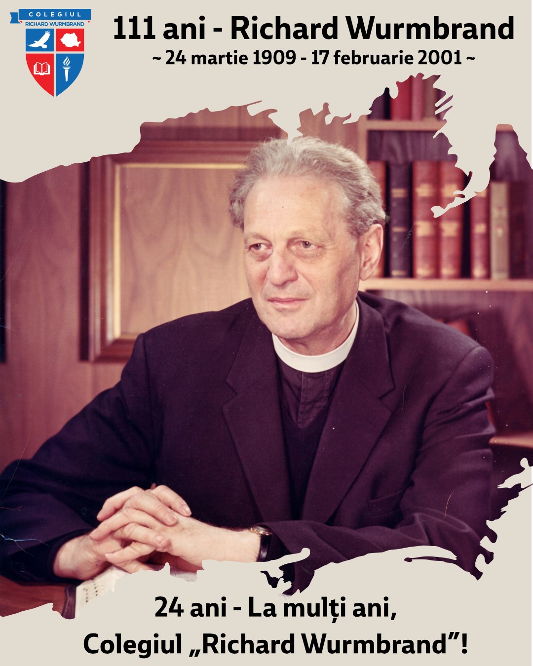 111 ani de la nașterea lui Richard Wurmbrand 111 ani de la nașterea lui Richard Wurmbrand