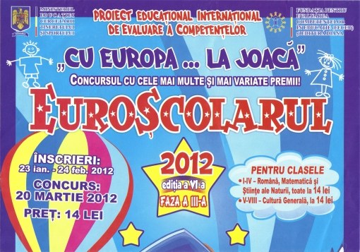 Rezultatele la concursul „Euroşcolarul” Rezultatele la concursul „Euroşcolarul”
