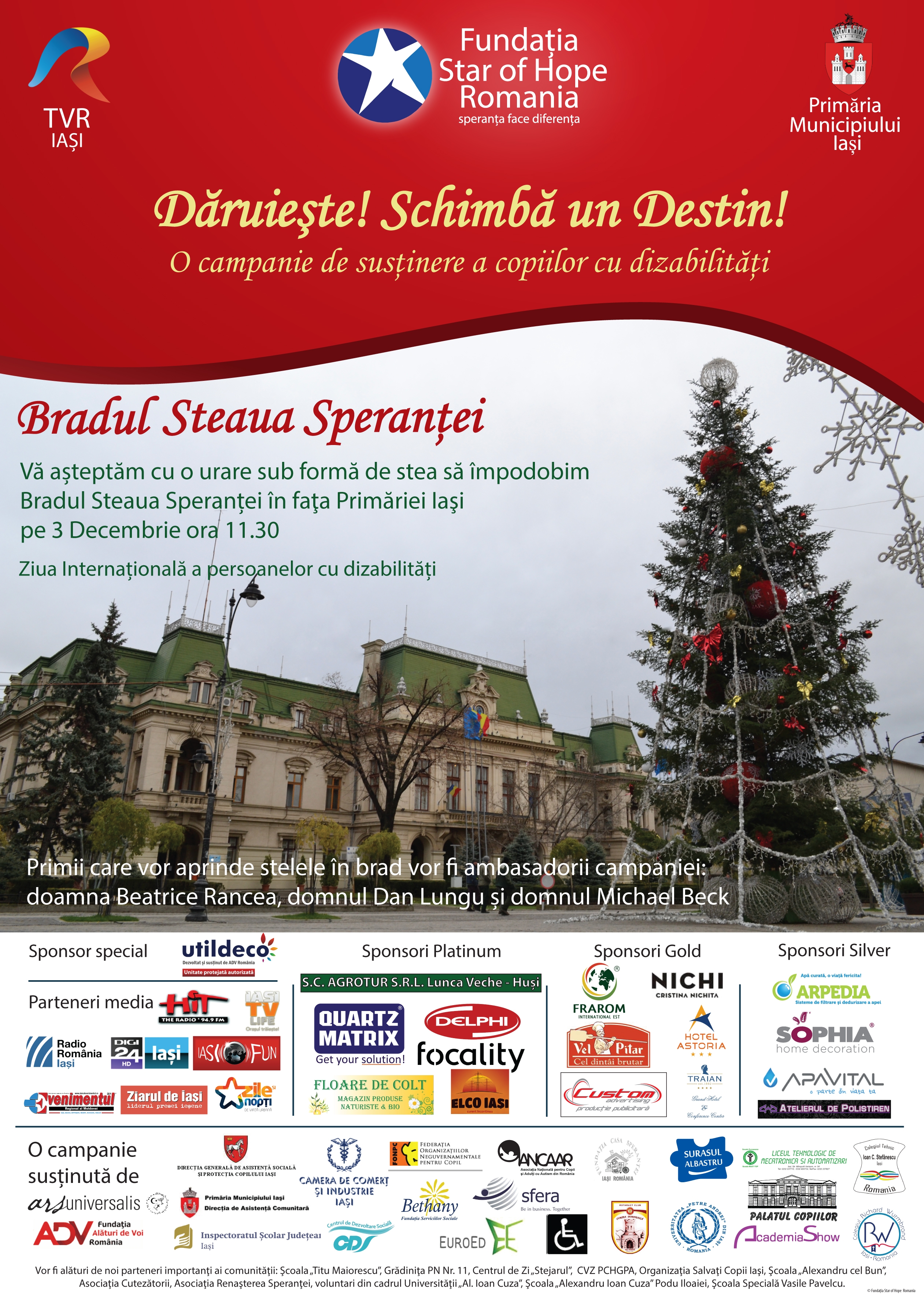 Activitate de solidaritate – 3 decembrie Activitate de solidaritate – 3 decembrie